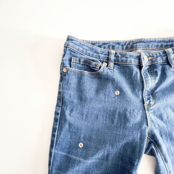 Michael Kors Women's Blue 5 Pocket Style Skinny Leg Jeans Size 6 - Picture 11 of 11